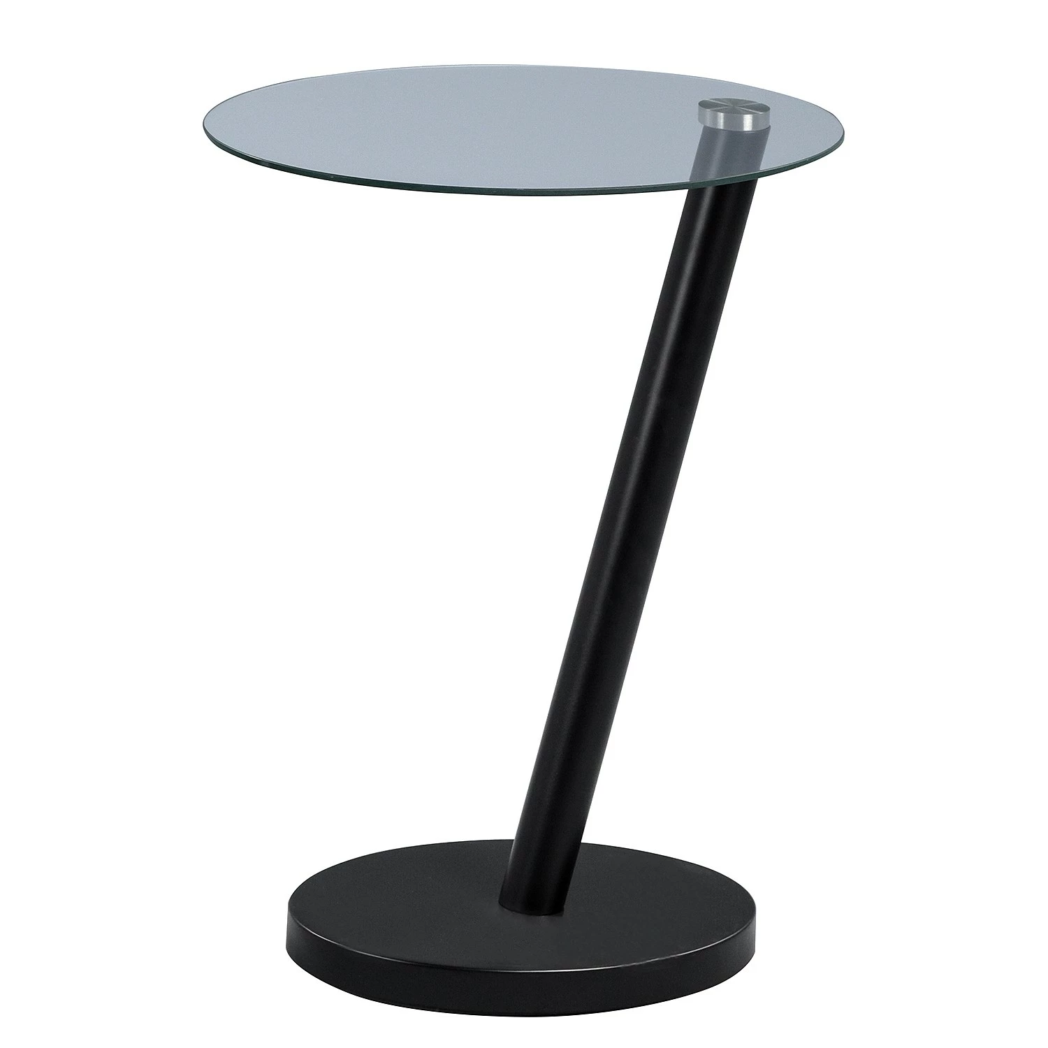 Loftscape Bout de canapé Billiers II - Verre / Métal - Noir 3 Loftscape Bout de canapé Billiers II - Verre / Métal - Noir