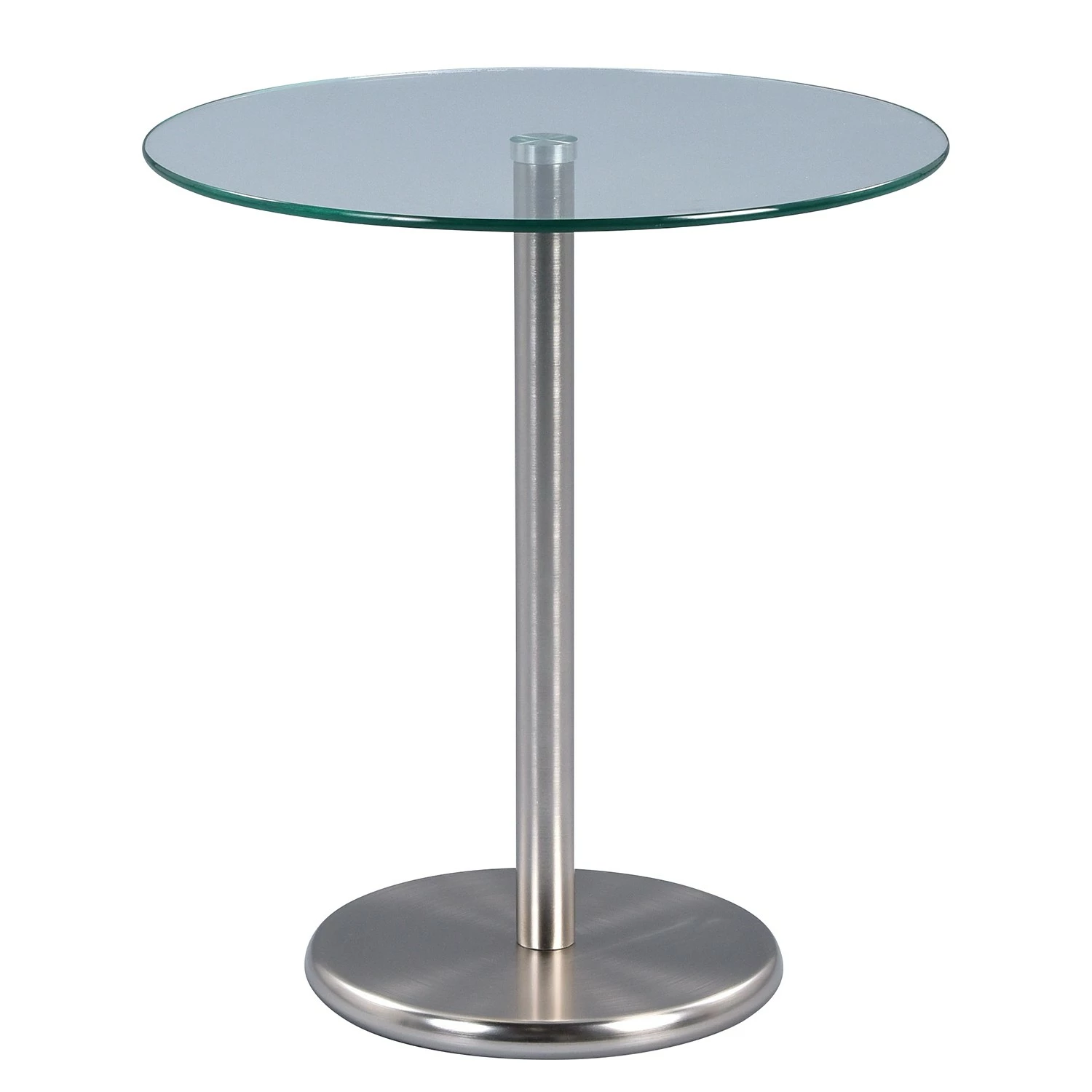 Loftscape Bout de canapé Billiere - Verre / Métal - Argenté 3 Loftscape Bout de canapé Billiere - Verre / Métal - Argenté