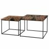 Red Living Tables gigognes Le Meux I (lot de 2) - Bois recyclé massif / Métal - Marron / Noir 1 Red Living Tables gigognes Le Meux I (lot de 2) - Bois recyclé massif / Métal - Marron / Noir -loftscape Boutique 1000255956 210722 08405700011 IMAGE P000000001000255956