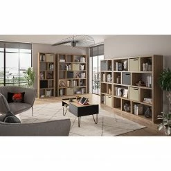 Temahome Table basse Nina - Placage en bois véritable / Métal - Chêne / Noir 8 Temahome Table basse Nina - Placage en bois véritable / Métal - Chêne / Noir -loftscape Boutique 1000255970 210331 14450800030 MOOD DETAILS P000000001000255970 mood