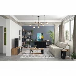 Temahome Table basse Albi - Placage en bois véritable - Noyer / Noir 8 Temahome Table basse Albi - Placage en bois véritable - Noyer / Noir -loftscape Boutique 1000255973 210331 14452800044 MOOD DETAILS P000000001000255973 mood