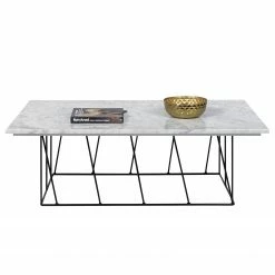 Temahome Table basse Helix - Marbre / Métal - Blanc -loftscape Boutique 1000256000 210331 14495000228 DETAILS P000000001000256000