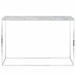 Temahome Console Gleam - Blanc / Chrome -loftscape Boutique 1000256006 210331 14503700260 DETAILS P000000001000256006