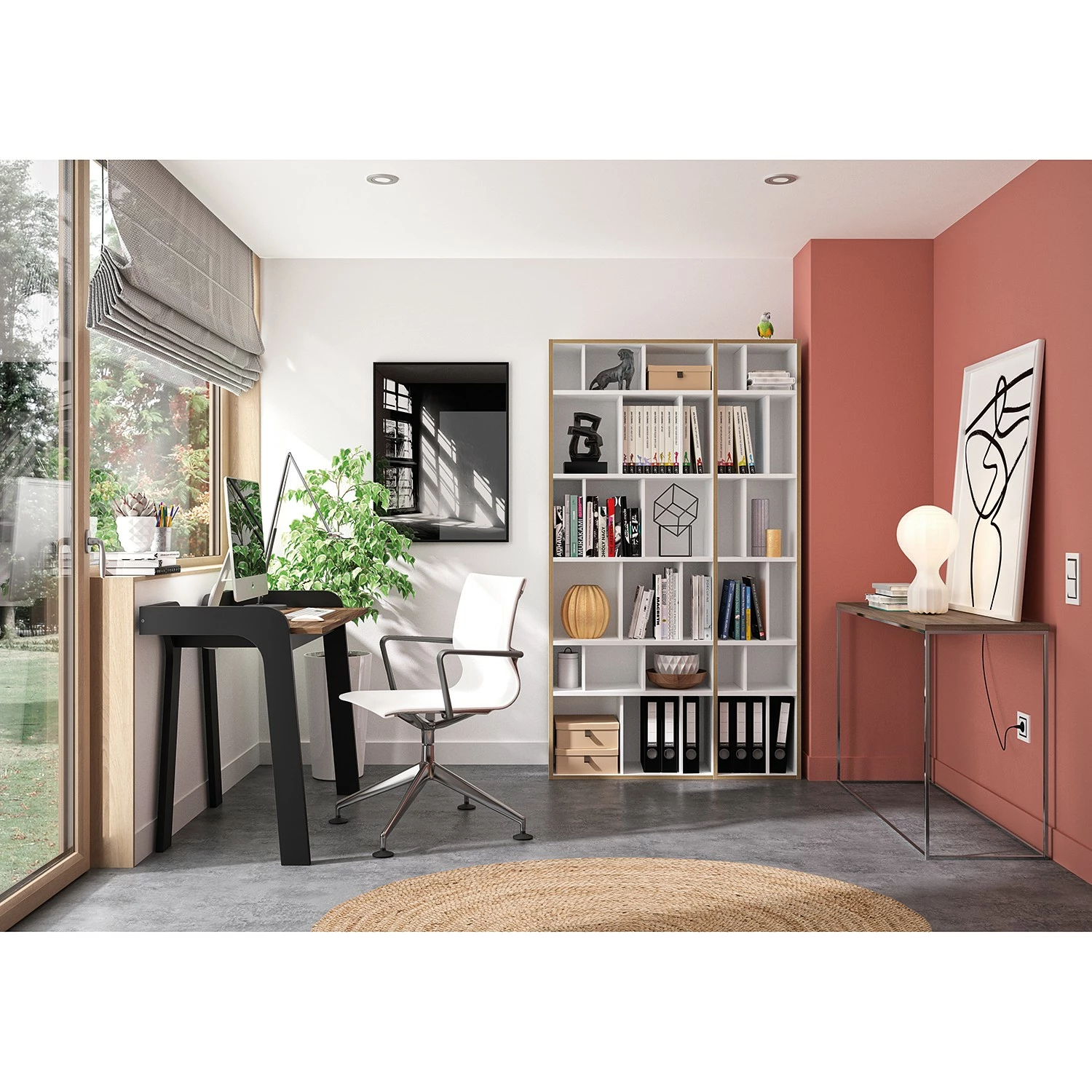 Temahome Console Gleam - Noyer / Argenté 4 Temahome Console Gleam - Noyer / Argenté – Image 2