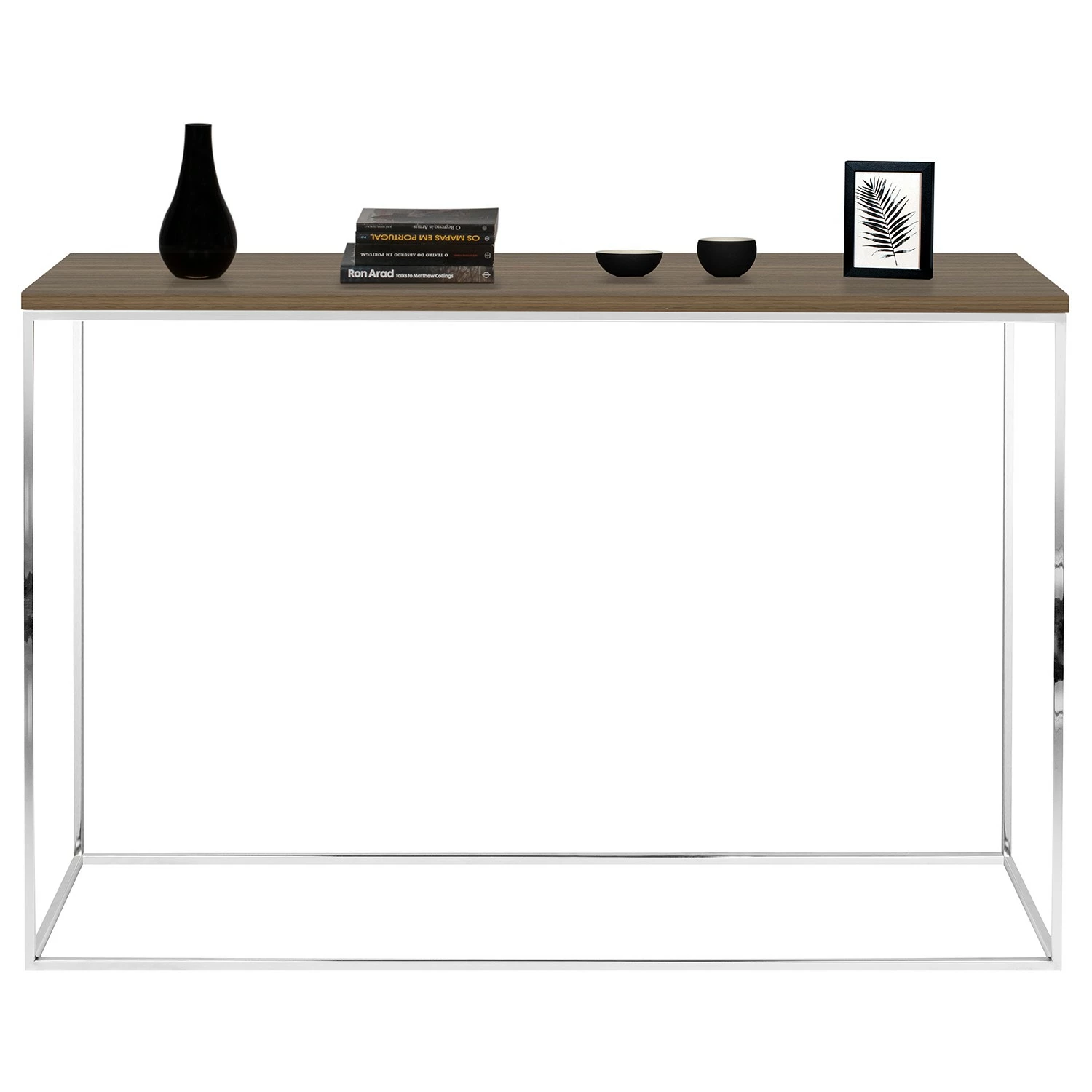 Temahome Console Gleam - Noyer / Argenté 6 Temahome Console Gleam - Noyer / Argenté – Image 4