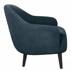 Studio Copenhagen Fauteuil Viggianello - Tissu - Tissu Nona: Bleu foncé -loftscape Boutique 1000256575 210722 16133900169 DETAILS P000000001000256575