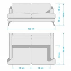 Studio Copenhagen Canapé Vieux Bourg (2-3 places) - Tissu - Tissu Nona: Anthracite 29 Studio Copenhagen Canapé Vieux Bourg (2-3 places) - Tissu - Tissu Nona: Anthracite -loftscape Boutique 1000256577 210809 09092300092 SKETCH DETAILS P000000001000256577 sketch