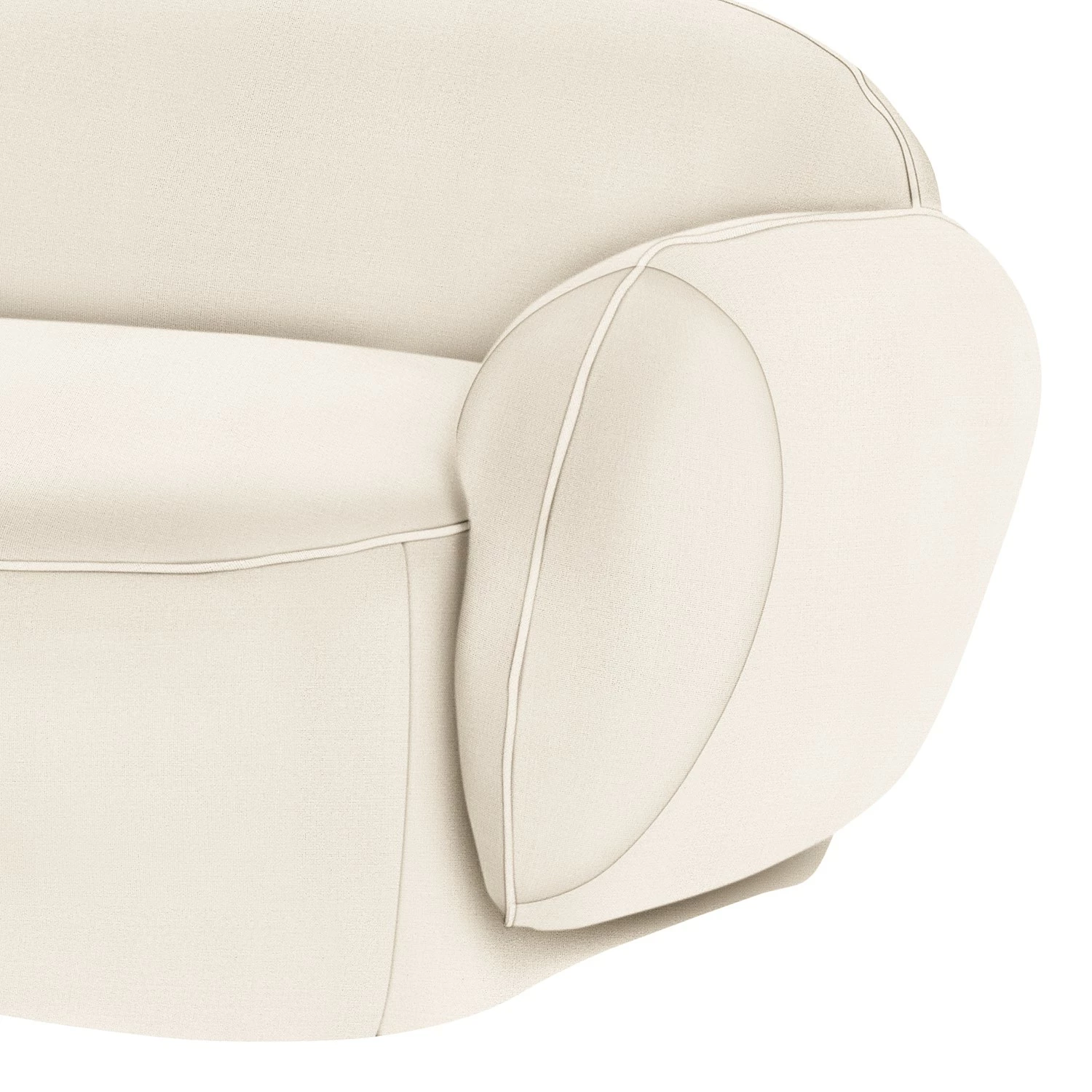 Studio Copenhagen Canapé Vieux Colpo (3 places) - Tissu Meave: Gris clair 6 Studio Copenhagen Canapé Vieux Colpo (3 places) - Tissu Meave: Gris clair – Image 4