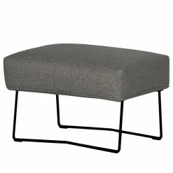 Bizzarto Repose-pieds Caleta - Tissu - Tissu Sogol: Gris foncé