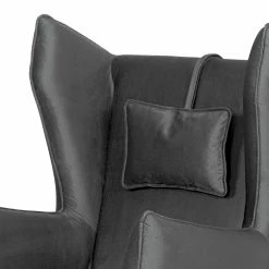 Bizzarto Fauteuil Caleta - Tissu - Velours Onoli: Anthracite -loftscape Boutique 1000256766 210427 09293800344 DETAILS P000000001000256766