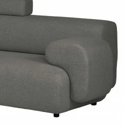 Bizzarto Canapé d’angle Imbert - Tissu - Tissu Sogol: Gris foncé - Méridienne longue à gauche (vue de face) -loftscape Boutique 1000256792 210427 09294800615 DETAILS P000000001000256792