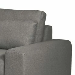 Bizzarto Canapé panoramique Gurabo - Tissu - Tissu Sogol: Gris foncé - Méridienne courte à gauche (vue de face) -loftscape Boutique 1000256824 210427 09295900914 DETAILS P000000001000256824