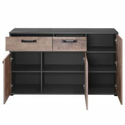 Trendteam Buffet Stripe - Imitation bois recyclé / Gris -loftscape Boutique 1000256951 210409 12310700019 DETAILS P000000001000256951