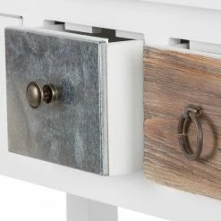 Ridgevalley Console Itzehoe - Paulownia massif - Blanc / Multicolore 25 Ridgevalley Console Itzehoe - Paulownia massif - Blanc / Multicolore -loftscape Boutique 1000257196 210430 13001200056 DETAILS P000000001000257196