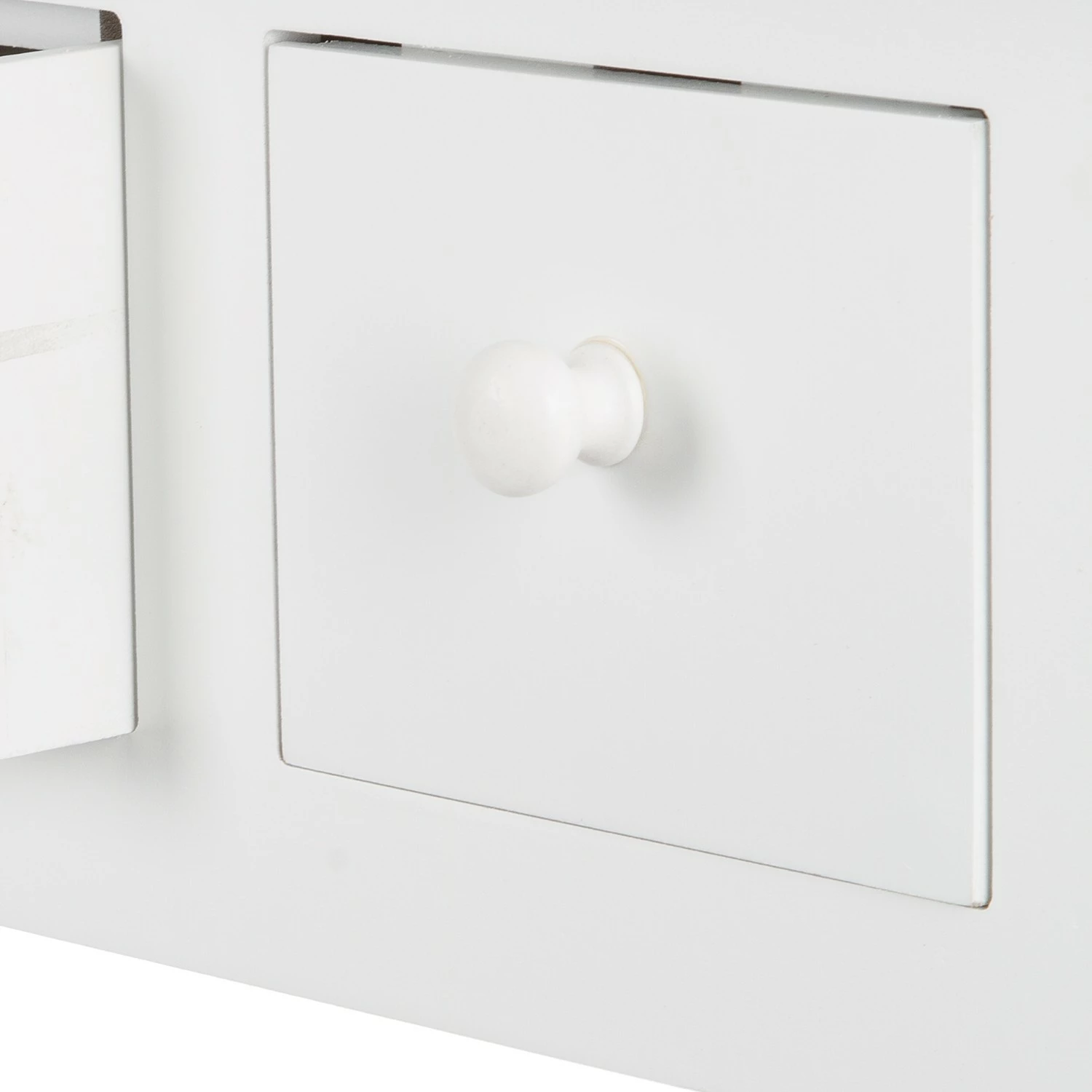 Ridgevalley Console Itzehoe - Paulownia massif - Blanc / Multicolore 14 Ridgevalley Console Itzehoe - Paulownia massif - Blanc / Multicolore – Image 12