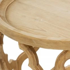 Ridgevalley Bout de canapé La Margineda - Sapin massif / Marron -loftscape Boutique 1000257200 210430 13004400081 DETAILS P000000001000257200