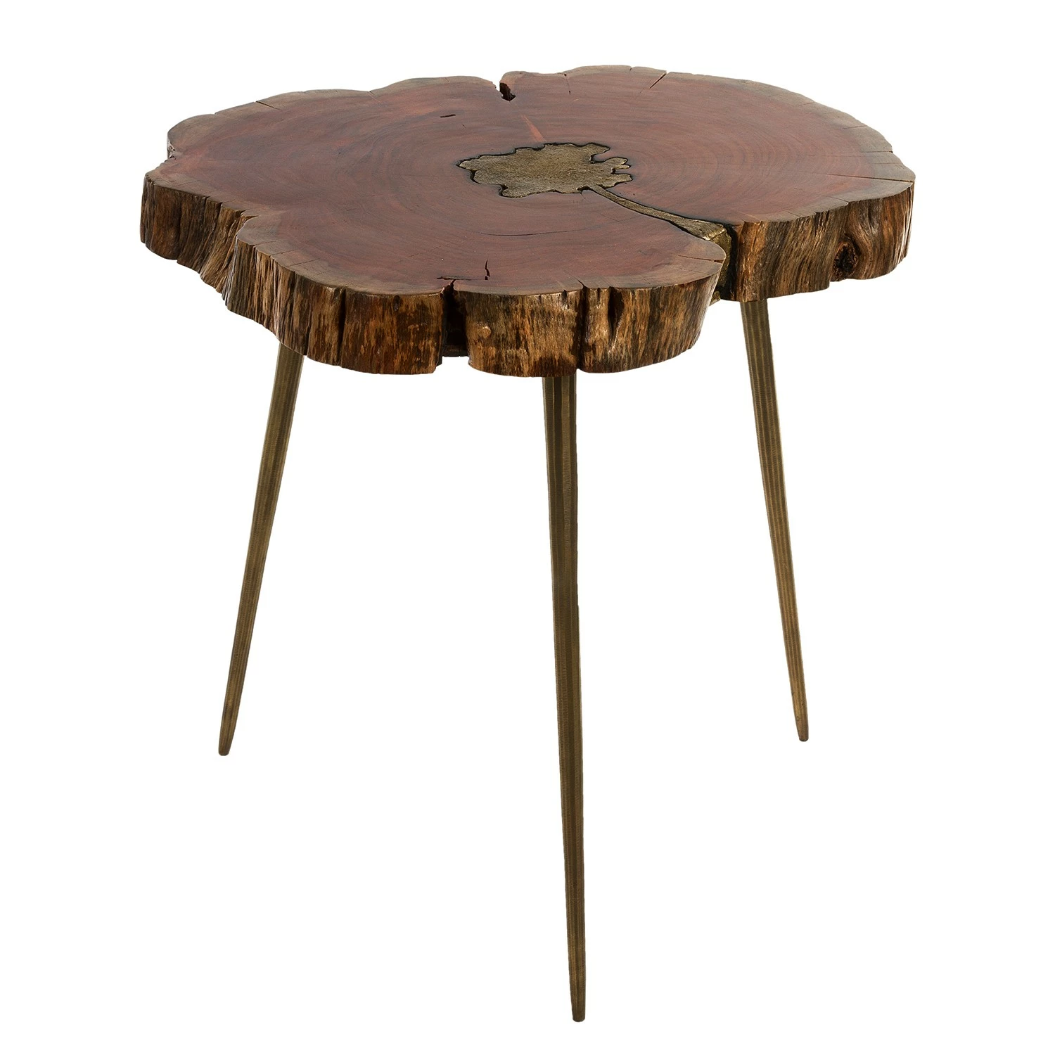 Ridgevalley Bout de canapé Le Chateau - Métal - Marron 3 Ridgevalley Bout de canapé Le Chateau - Métal - Marron