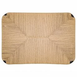 Ars Natura Repose-pieds Bonao - Tissage Loom / Fer - Naturel / Noir -loftscape Boutique 1000257234 220330 032 DETAILS P000000001000257234