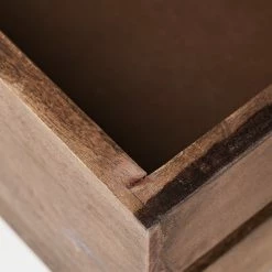 Wolf-Möbel Meuble TV Maison - Acacia massif - Acacia couleur pierre / Blanc cassé -loftscape Boutique 1000257236 220406 060 DETAILS P000000001000257236