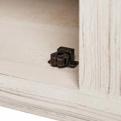 Wolf-Möbel Meuble TV Maison - Acacia massif - Acacia couleur pierre / Blanc cassé -loftscape Boutique 1000257236 220406 070 DETAILS P000000001000257236