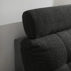 Fredriks Canapé panoramique Puntiro - Imitation cuir / Tissu structuré - Cuir synthétique Lilo / Tissu structuré Satur: Gris foncé / Anthracite -loftscape Boutique 1000257984 210614 18413201548 DETAILS P000000001000257984