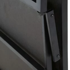 Red Living Table basse Cap Cana - Placage en bois véritable / Métal - Araucaria de Chine / Noir -loftscape Boutique 1000259764 210601 10150300007 DETAILS P000000001000259764