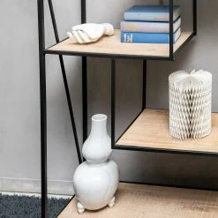 Red Living Étagère Cap Cana II - Placage en bois véritable / Métal - Araucaria de Chine / Noir 15 Red Living Étagère Cap Cana II - Placage en bois véritable / Métal - Araucaria de Chine / Noir -loftscape Boutique 1000259773 210720 15345700008 DETAILS P000000001000259773