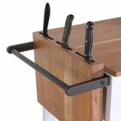 Red Living Desserte Pidula I - Acacia massif / Métal - Acacia blanc / Acacia -loftscape Boutique 1000259774 210421 08212400054 DETAILS P000000001000259774