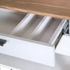 Red Living Desserte Pidula I - Acacia massif / Métal - Acacia blanc / Acacia -loftscape Boutique 1000259774 210601 10150400019 DETAILS P000000001000259774