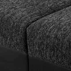 Loftscape Grand canapé Canton I - Imitation cuir / Tissu structuré - Noir / Gris -loftscape Boutique 1000259787 210426 10174000024 DETAILS P000000001000259787