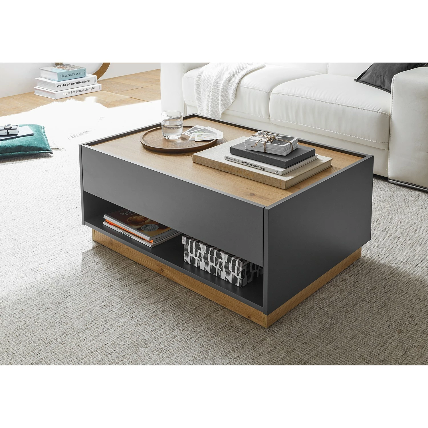 Norrwood Table basse Olon - Anthracite 4 Norrwood Table basse Olon - Anthracite – Image 2