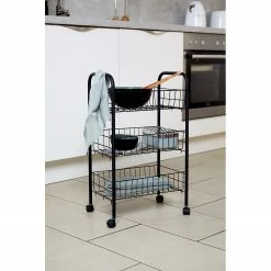 WENKO Desserte Florenz - Métal - Noir 7 WENKO Desserte Florenz - Métal - Noir -loftscape Boutique 1000260937 210423 13333400106 MOOD DETAILS P000000001000260937 mood