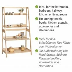 WENKO Étagère Edda - Chêne massif -loftscape Boutique 1000260942 210423 13340700128 DETAILS P000000001000260942