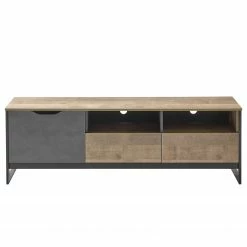 Red Living Meuble TV Cocody - Imitation chêne Montana / Gris -loftscape Boutique 1000261311 210426 09130700013 DETAILS P000000001000261311