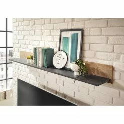 Red Living Étagère murale Cocody - Imitation chêne Montana / Gris -loftscape Boutique 1000261324 210426 09134600038 DETAILS P000000001000261324