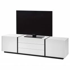 Loftscape Meuble TV Muuga I - Blanc / Gris