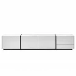 Loftscape Meuble TV Muuga II - Blanc / Gris - Largeur : 250 cm -loftscape Boutique 1000261767 210422 07562700058 DETAILS P000000001000261767