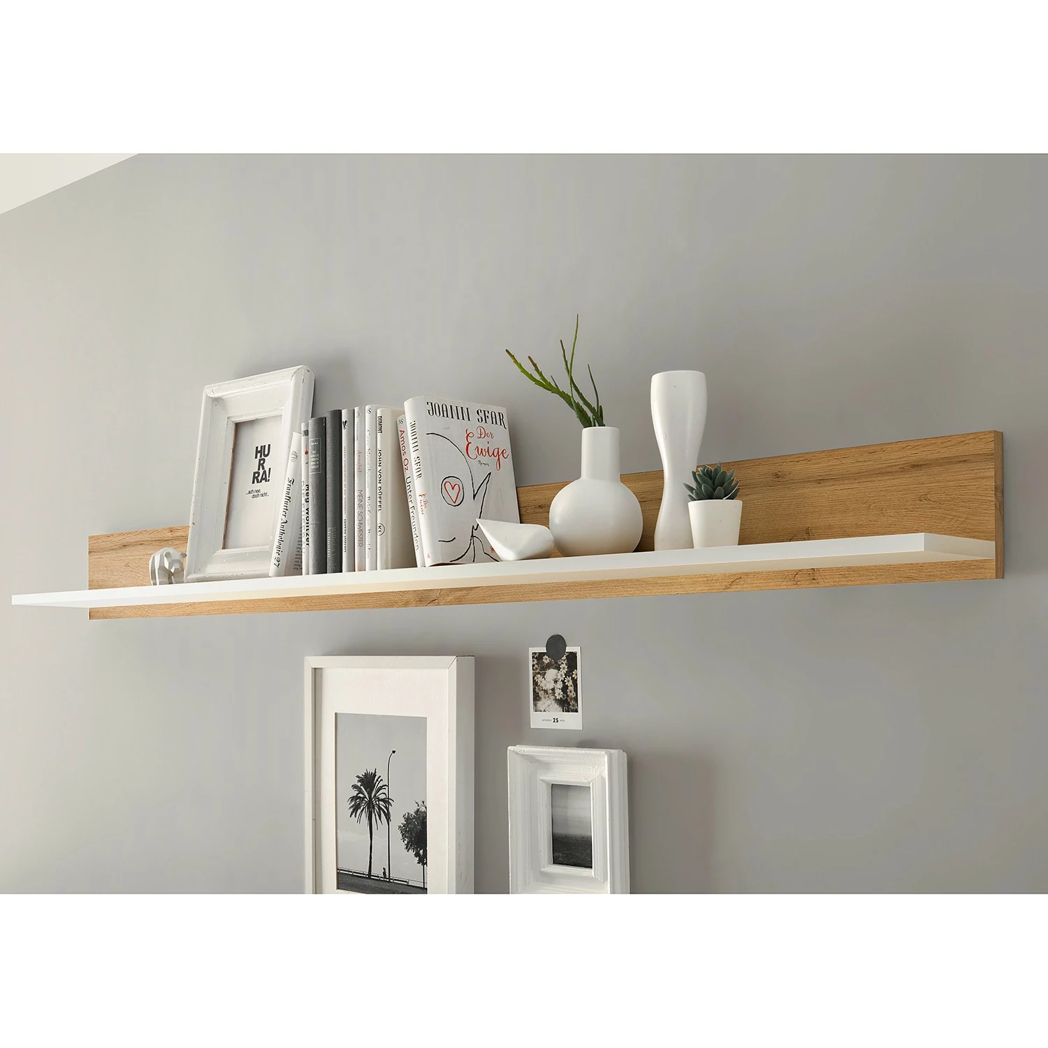 Norrwood Tablette murale Olon - Blanc 4 Norrwood Tablette murale Olon - Blanc – Image 2