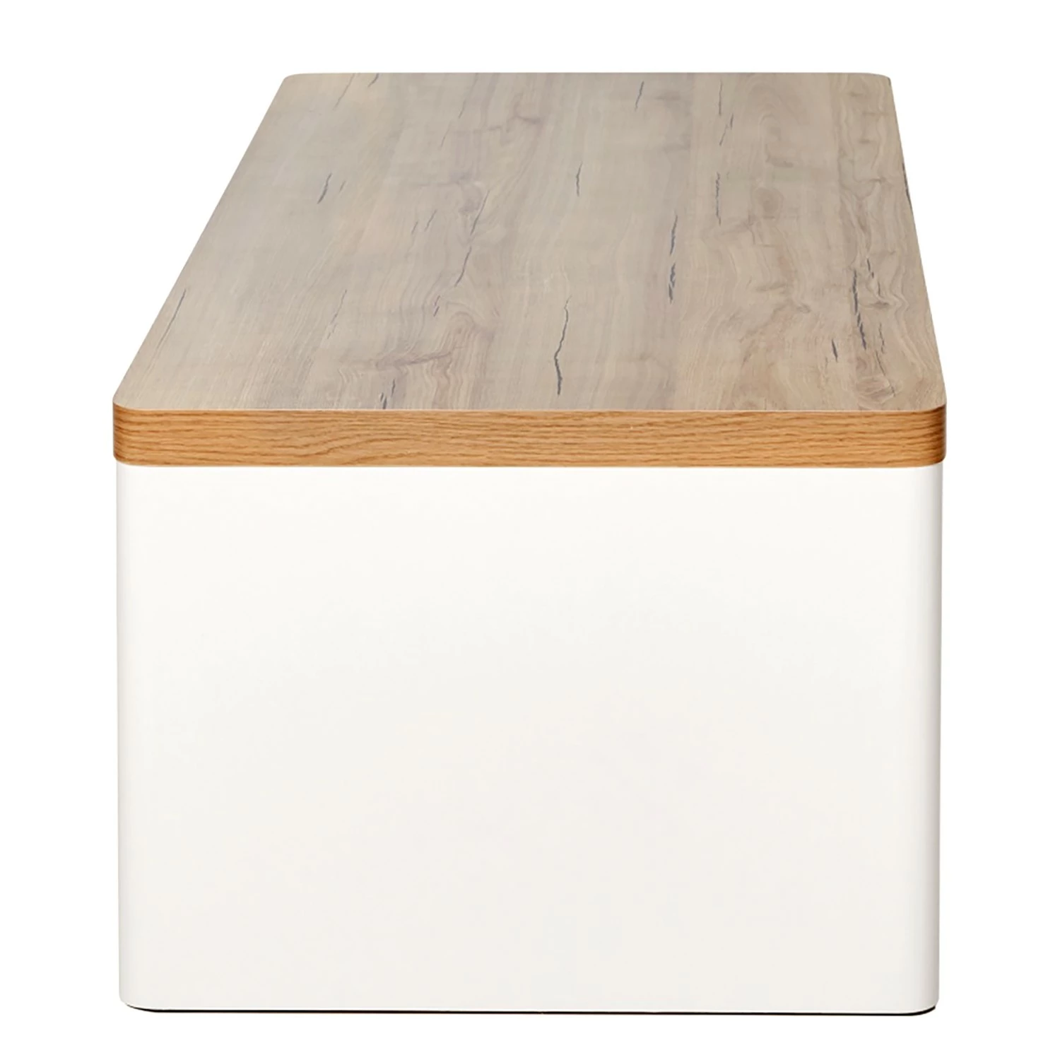 Jahnke Table basse Libre Coffee - Imitation duramen de chêne / Blanc 7 Jahnke Table basse Libre Coffee - Imitation duramen de chêne / Blanc – Image 5