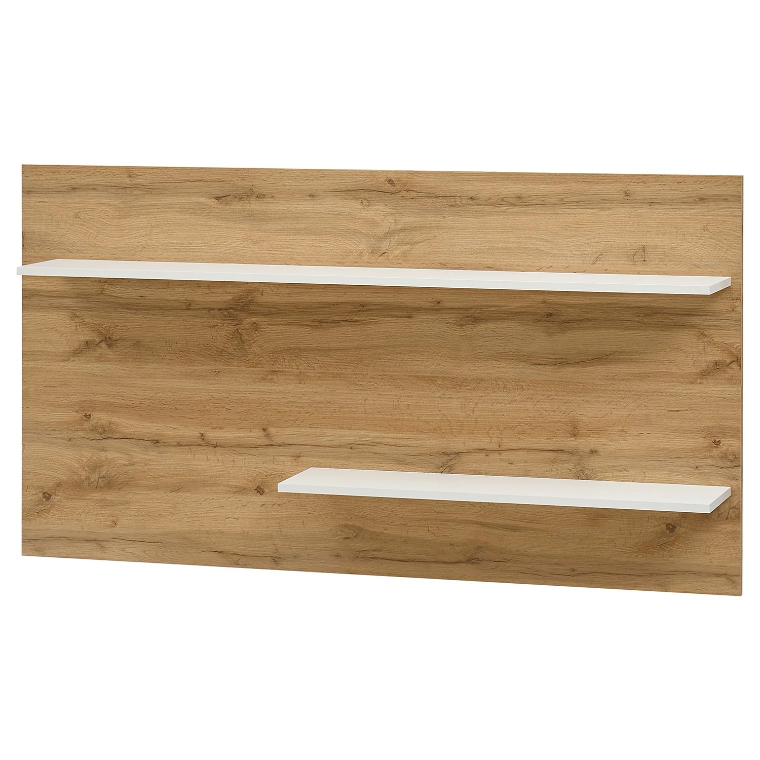 Norrwood Étagère murale Olon - Imitation chêne / Blanc 3 Norrwood Étagère murale Olon - Imitation chêne / Blanc