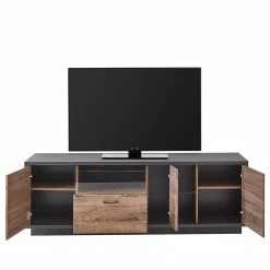 Red Living Ensemble meubles TV Batey (2 éléments) - Imitation chêne de Havel / Graphite 12 Red Living Ensemble meubles TV Batey (2 éléments) - Imitation chêne de Havel / Graphite -loftscape Boutique 1000261854 210430 14481500027 DETAILS P000000001000261854