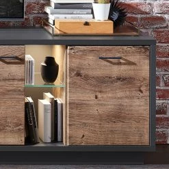 Red Living Ensemble meubles TV Batey (2 éléments) - Imitation chêne de Havel / Graphite 14 Red Living Ensemble meubles TV Batey (2 éléments) - Imitation chêne de Havel / Graphite -loftscape Boutique 1000261854 210430 14481500029 DETAILS P000000001000261854