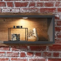 Red Living Ensemble meubles TV Batey (2 éléments) - Imitation chêne de Havel / Graphite 15 Red Living Ensemble meubles TV Batey (2 éléments) - Imitation chêne de Havel / Graphite -loftscape Boutique 1000261854 210430 14481500030 DETAILS P000000001000261854