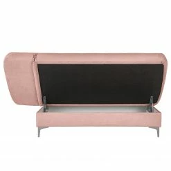 Méridienne Keld - Tissage à plat - Rose bébé - Accoudoir monté à gauche (vu de face) -loftscape Boutique 1000262178 220408 040 DETAILS P000000001000262178