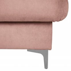 Méridienne Keld - Tissage à plat - Rose bébé - Accoudoir monté à gauche (vu de face) -loftscape Boutique 1000262178 220408 100 DETAILS P000000001000262178