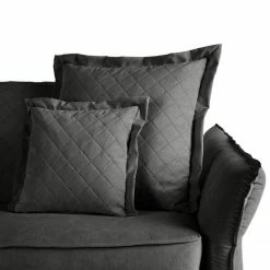 Loftscape Canapé convertible Kallaste (2 places) - Tissage à plat - Gris - Largeur : 192 cm -loftscape Boutique 1000262218 220408 130 DETAILS P000000001000262218