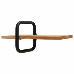 Ars manufacti Étagère murale Wana I - Chêne massif / Métal