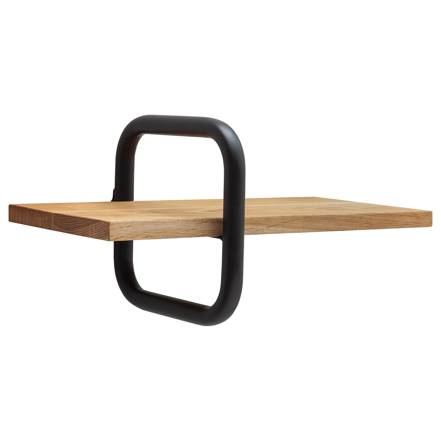 Ars manufacti Étagère murale Wana I - Chêne massif / Métal 4 Ars manufacti Étagère murale Wana I - Chêne massif / Métal – Image 2