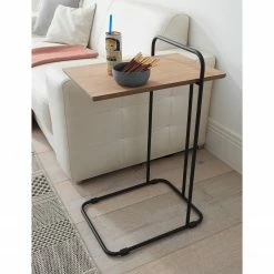 Naturoo Bout de canapé Mustvee - Placage en bois véritable / Métal -loftscape Boutique 1000262521 220816 020 MOOD DETAILS P000000001000262521 mood