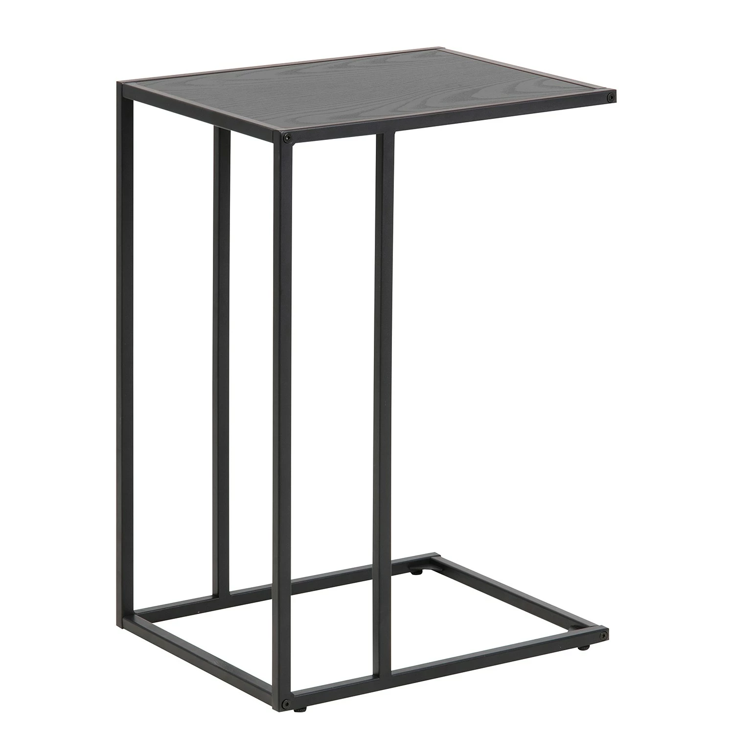 Red Living Bout de canapé Coogee I - Imitation chêne marron-noir 5 Red Living Bout de canapé Coogee I - Imitation chêne marron-noir – Image 3